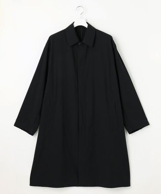 UNFILO MENS 【男女兼用】FINE MOVE ステンカラー コート [23年商品] ブラック