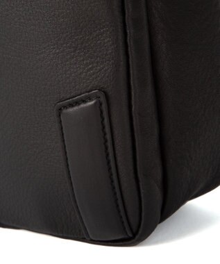 ACE BAGS & LUGGAGE LO HOMME PRESSE アルカイックソフト 本革 縦型ショルダーバッグ 大 71783 ロ・オム・プレッセ ブラック