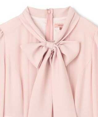 TOCCA 【洗える・消臭】PROMISE RIBBON ROSETTE ドレス ピンク系