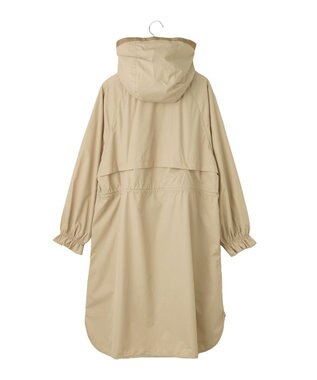 MOONBAT 【撥水】LIGNAGGIO ウエストギャザーフードコート ベージュ