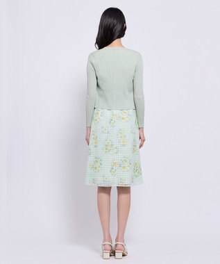 TOCCA EYELET AJISAI カーディガン ライトグリーン系