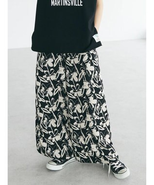 CRAFT STANDARD BOUTIQUE アートフラワーシャーリングパンツ
