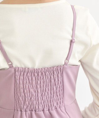 earth music&ecology パイピングジャンドレ Pink