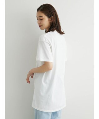 Green Parks ＮＹＣ　ロゴプリントＴシャツ Off White