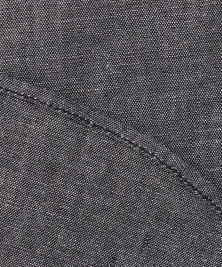 JOSEPH ABBOUD 【JOE COTTON使用】オーガニックコットンダンガリー シャツ ブラック系