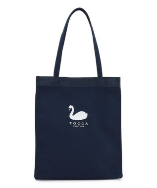 TOCCA PUFFY ICON SUBBAG サブバッグ【星風まどかさん着用】 ネイビー×スワン