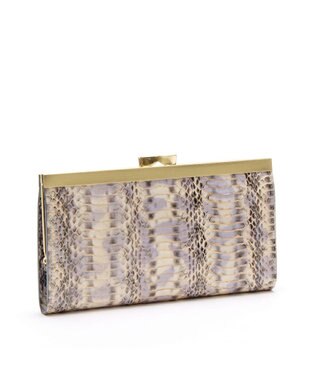 A.D.M.J. 【スネークレザー】ガマグチウォレット リラ