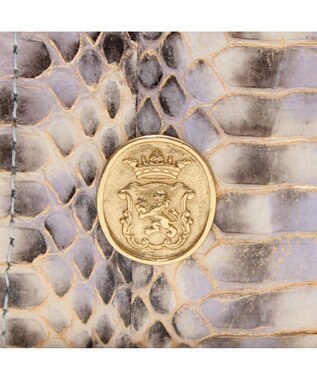 A.D.M.J. 【スネークレザー】ガマグチウォレット リラ