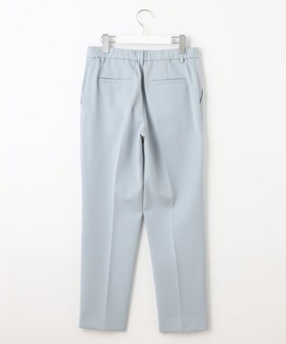 自由区 【XSサイズ～/洗える】TRギャバ テーパードパンツ スカイブルー系