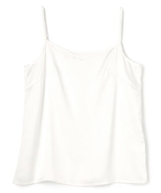 GRACE CONTINENTAL フラワー刺繍ギャザートップ ホワイト