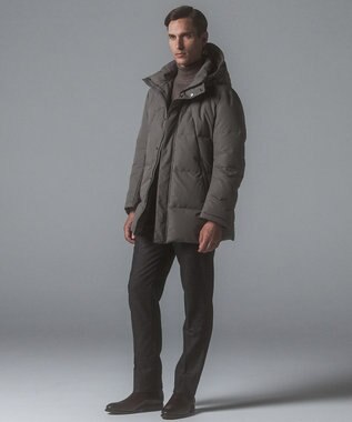 GOTAIRIKU 2年連続売上NO1【仕事で着られる】MINOTECH/ミノテック ドレス ダウンコート ベージュ系