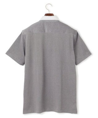 J.PRESS MEN クールビズの頼れる味方【WEB限定】【ビジネス対応 / 吸水速乾】カノコインレイ ポロシャツ グレー系