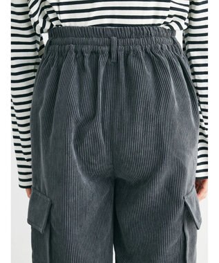 Green Parks ・ＥＬＥＮＣＡＲＥ　ＤＵＥ　コーデュロイカーゴパンツ Charcoal Gray