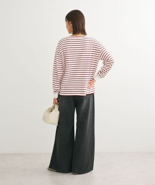 Green Parks ボーダープルオーバー Red