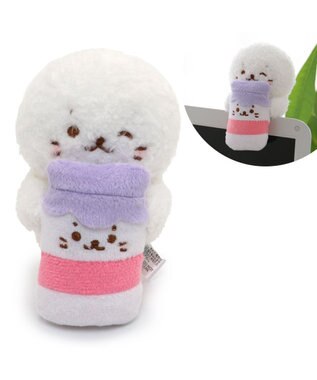 Mother garden しろたん ぴょこんと マスコット 《ミルク》 単品 ミルク