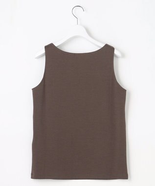 自由区 L 【SHIHOさん着用・昨年ご好評素材・新型登場】スーピマスムーススリム タンクトップ ブラウン