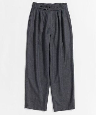 LENO SAXONY GURKHA TROUSERS 《UNISEX》サキソニーグルカパンツ HEATHER GRAY