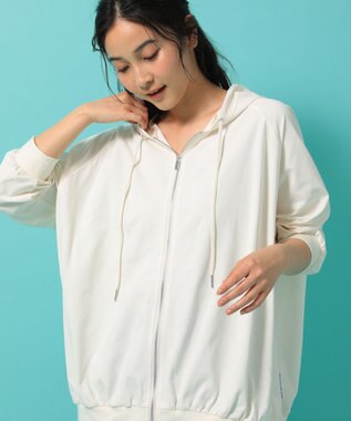 Green Parks ＵＶカットｂｉｇパーカー Ecru