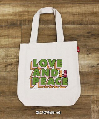 ROOTOTE 6102【直営限定:ミスターフレンドリー】FR.トール-A 0103 04：ラブ＆ピース3