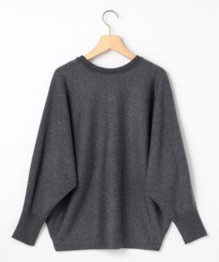 組曲 S 【前後着用可】ニューシックニットＶネック プルオーバー グレー系