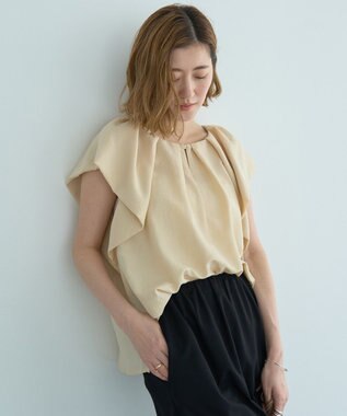 YECCA VECCA フレアブラウス Yellow