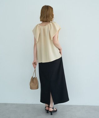 YECCA VECCA フレアブラウス Yellow