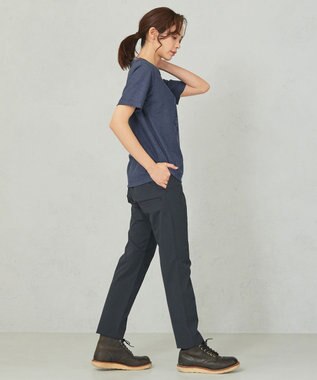 JOSEPH ABBOUD MOUNTAIN 【UNISEX】リップストップ２wayストレッチ パンツ ネイビー系