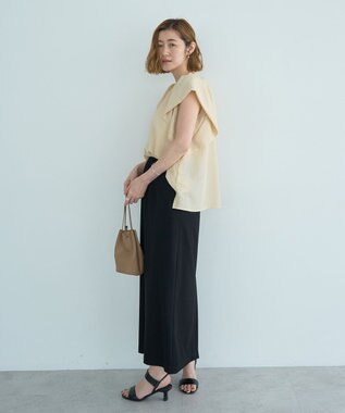 YECCA VECCA フレアブラウス Yellow