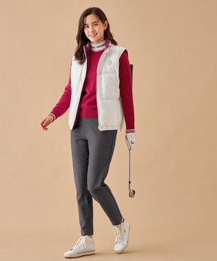 23区GOLF 【WOMEN】【撥水・ストレッチ】４ＷＡＹストレッチパンツ オンオフ問わず幅広く使える グレー系