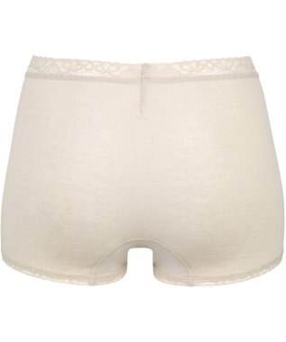 Wing ショーツ　【デイリーフィットやわらかコットン】　身生地部綿混　なめらかなフィット感　はきこみ丈ふかめ　EC4200　ウイング／ワコール ブラウン