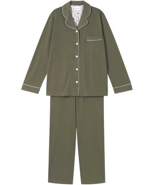 une nana cool 【綿100％】フライスパジャマ　ＭＡＤＥ　ＷＩＴＨ　ＬＩＢＥＲＴＹ　ＦＡＢＲＩＣ OB