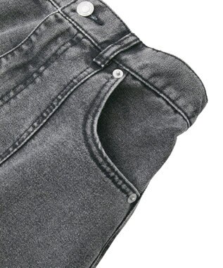 Green Parks イージーデニムマーメイドスカート Black