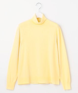 J.PRESS LADIES L 【ご好評につき新色追加！・WEB限定カラーあり・洗える】PRINCE タートルネック ニット レモンイエロー系