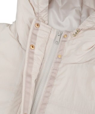 Green Parks フーディ中綿コート Light Gray