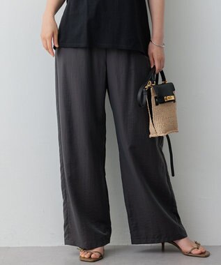 23区 S 【SLOW/一部店舗限定】ブライトヴィンテージクロス ワイドパンツ