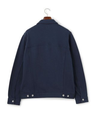 J.PRESS MEN 【NYUZELESS】3rdタイプ ジャージートラッカージャケット ネイビー系