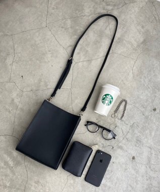 WEGO PUスクエアショルダー ブラック