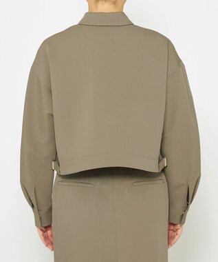 uncrave 【吸水速乾・洗濯機洗い可】エコ ドライ チノ ブルゾン（uncrave STANDARD） ライトカーキ