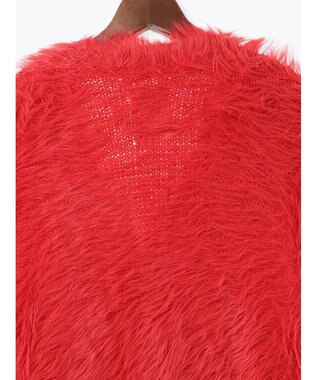 Te chichi 【R by Te chichi】シャギーカーディガン《2025winter catalog item》 レッド