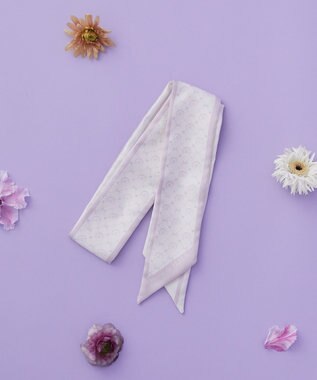 Maison de FLEUR モノグラム柄スカーフ