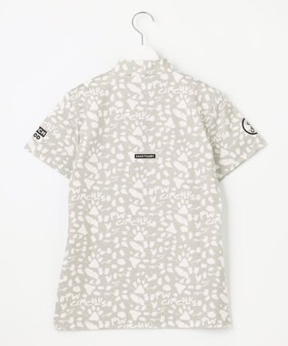 PW CIRCULUS 【WOMEN】【ストレッチ/UVケア】アニマルプリント ロゴ モックネック シャツ ホワイト系5