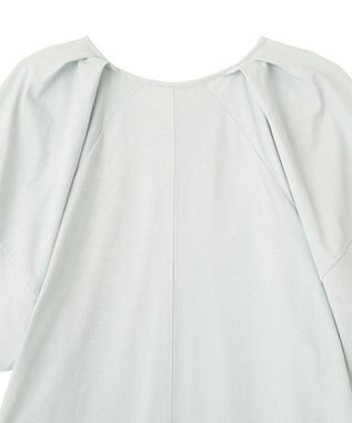 CRAFT STANDARD BOUTIQUE ポーチ付きバルーンスリーブワンピース Light Blue