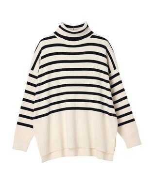 AMERICAN HOLIC バイパチタートルネックニットプルオーバー Border