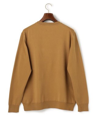 J.PRESS MEN 軽やかに着映える上質ベーシック【ストレッチ / イージーケア】【FLEX YARN】クルーネック ニット ベージュ系