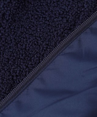 23区GOLF 【WOMEN】ボアベスト ネイビー系