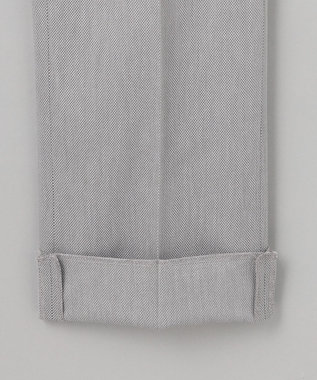 GOTAIRIKU 仕事で着られる綿パン【吸水速乾/ストレッチ/折り目加工】クールマックスコットンパンツ_1タック(25年モデル) ライトグレー系