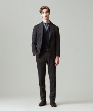 J.PRESS MEN 【KING SIZE】【セットアップ対応】SOFAニット ハイグレードジャージ スラックス ダークブラウン系8