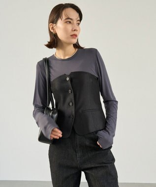 UNFILO 2SET パールネックレス×チョーカー シルバー