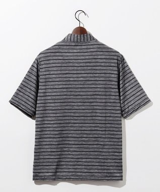 JOSEPH ABBOUD MOUNTAIN 【接触冷感】クールスキンガードポロシャツ グレー系2