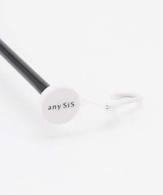 ANY SIS 【晴雨兼用/UVカット・遮光】バイカラーライト 折りたたみ傘 ネイビー